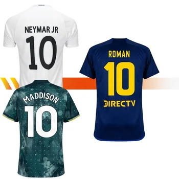 Professional Design Custom Sublimated Red Soccer Jersey Set Including Top Shorts Automated Cutting Name Printing Made Service