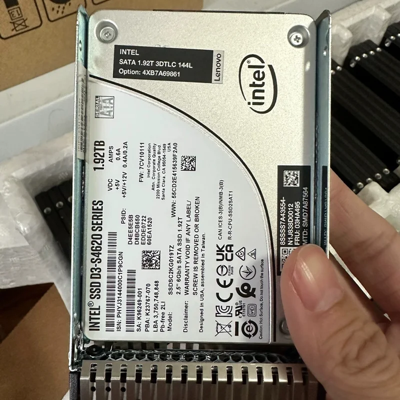 Intel D3-S4620 1.92TB SSD - High Performance Server Storage