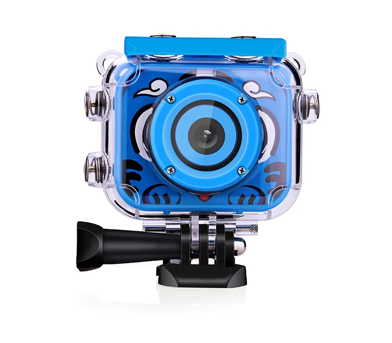 Gift Items For Children 120 Degree Wide Angle Kids Action Camera Waterproof 30M Kids Digital Camera