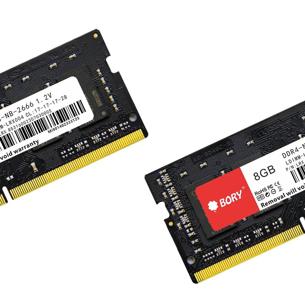 8GB DDR4 2666mhz Ram Memory for Laptop - High Performance