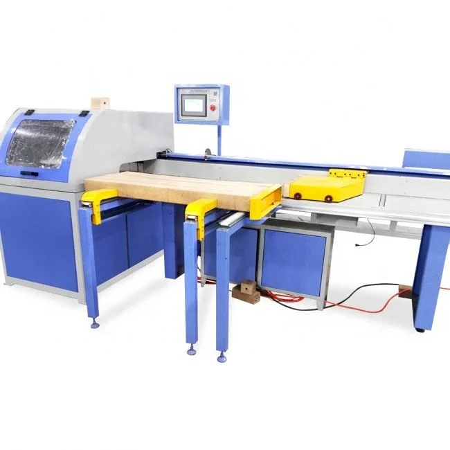 Automatic Feeding Speed Timber Cut Off Saw Factory Top Grade Automatic Optimizing Cut Off Saw Machine