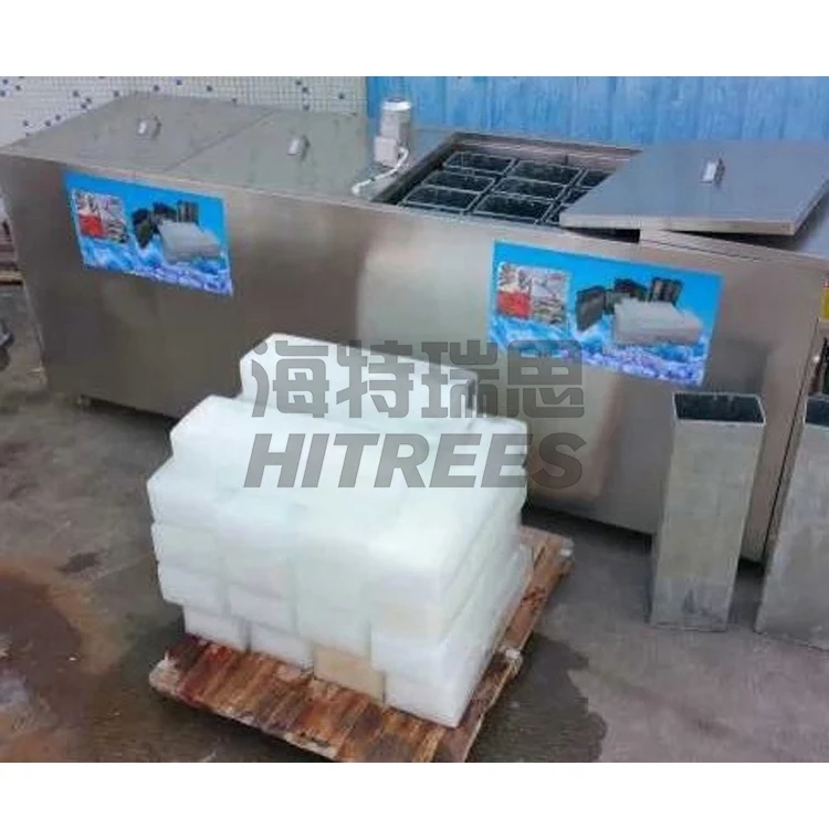 High Output Tube Block Ice Plant Machines Stainless Steel Block Ice