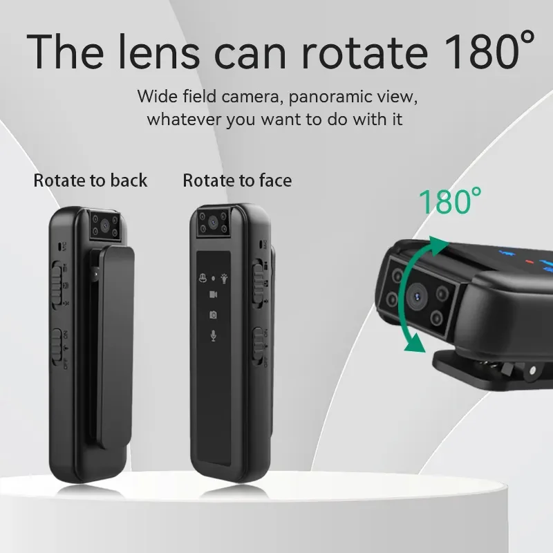 CS07 Body cam mini video Camera Wearable Pocket Camcorders 1080P Portable Night Vision Body Camera