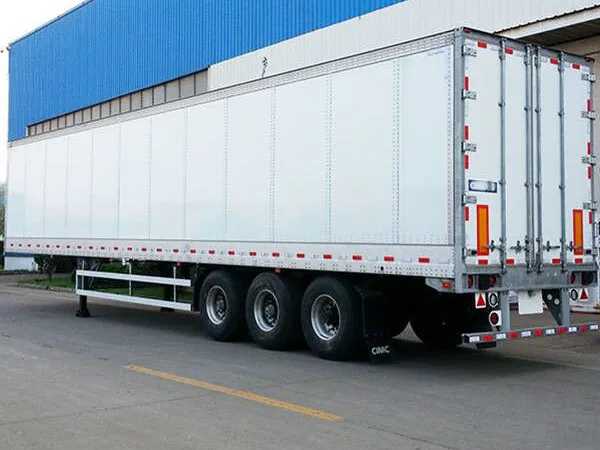 Китай тяжелый автомобиль Howo Новый 50ton бортовой полуприцеп 3 оси прицеп с безбортовой платформой