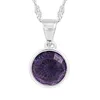 Necklace-Dark Purple