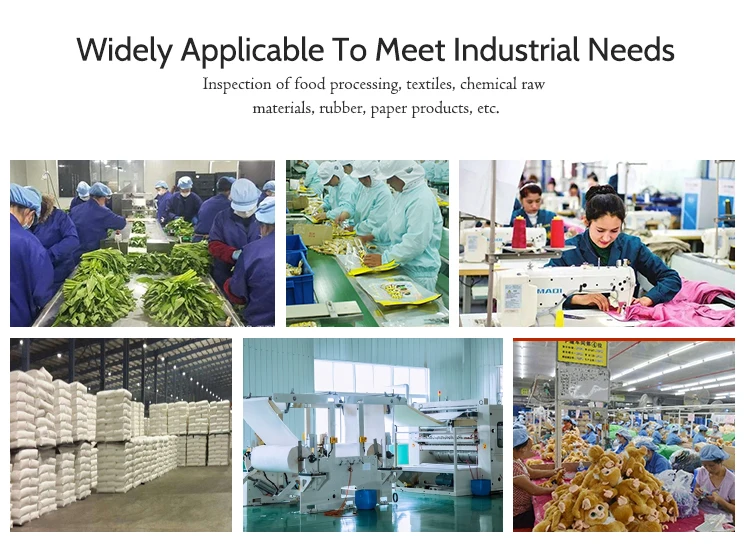 Automatic Program Sensitivity Belt Conveyor Food Metal Detector Machine With Reject