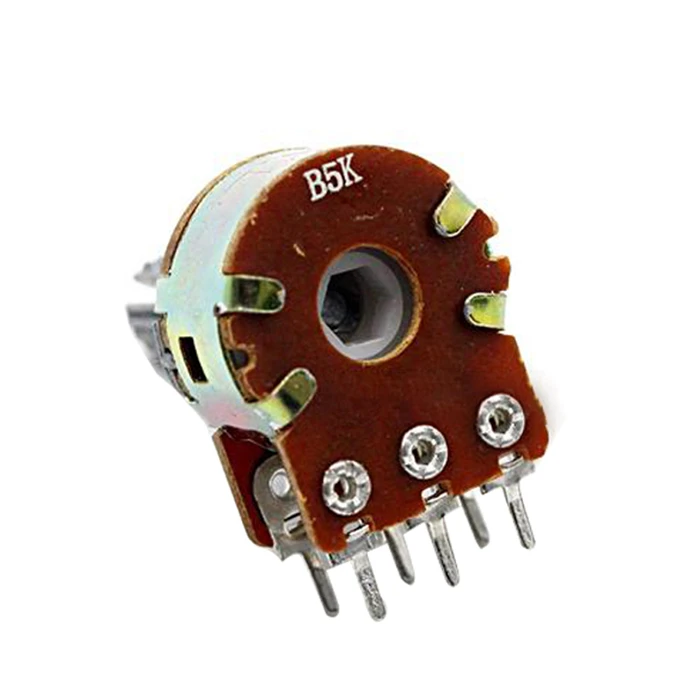 5 pz WH148 tipo singolo potenziometro con interruttore 5pin
