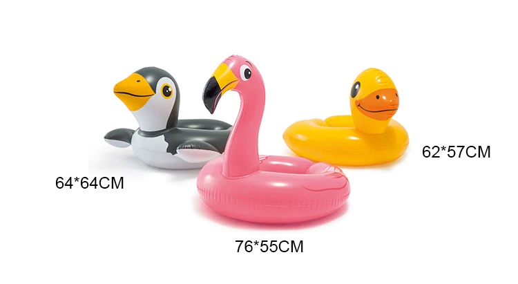 Intex Inflatable Split Rings INTEX Animal Split Swim Rings - Cute & Inflatable Floats