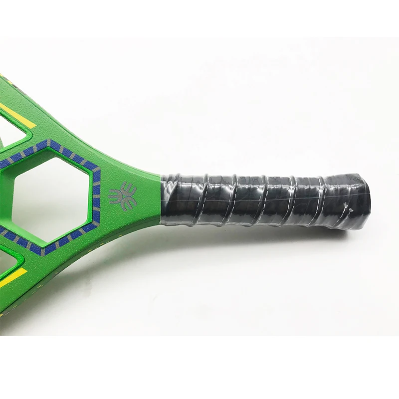 Новое поступление, низкий минимальный заказ, теннисная ракетка из углеродного волокна для пляжа