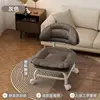 Gray upgraded soft backrest with thickened cloud-like cushion