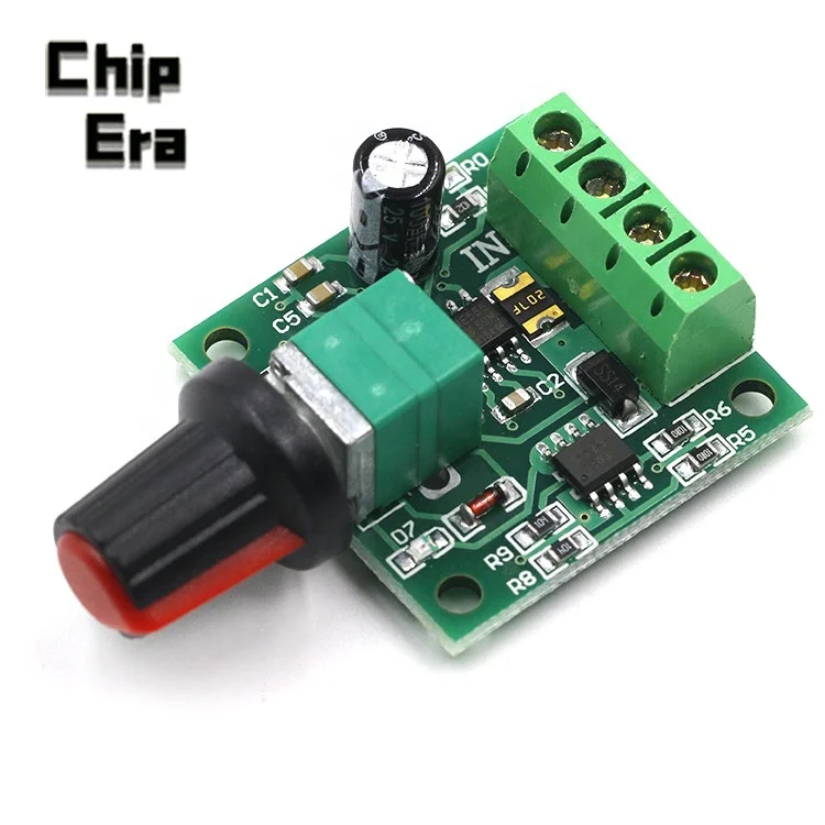 Dc 1 8 V 3v 5v 6v 12v 12v 2a Pwm Controlador De Velocidad Del Motor De Bajo Voltaje Controlador De Velocidad Del Motor Pwm 0 100 Ajustable Módulo De Accionamiento