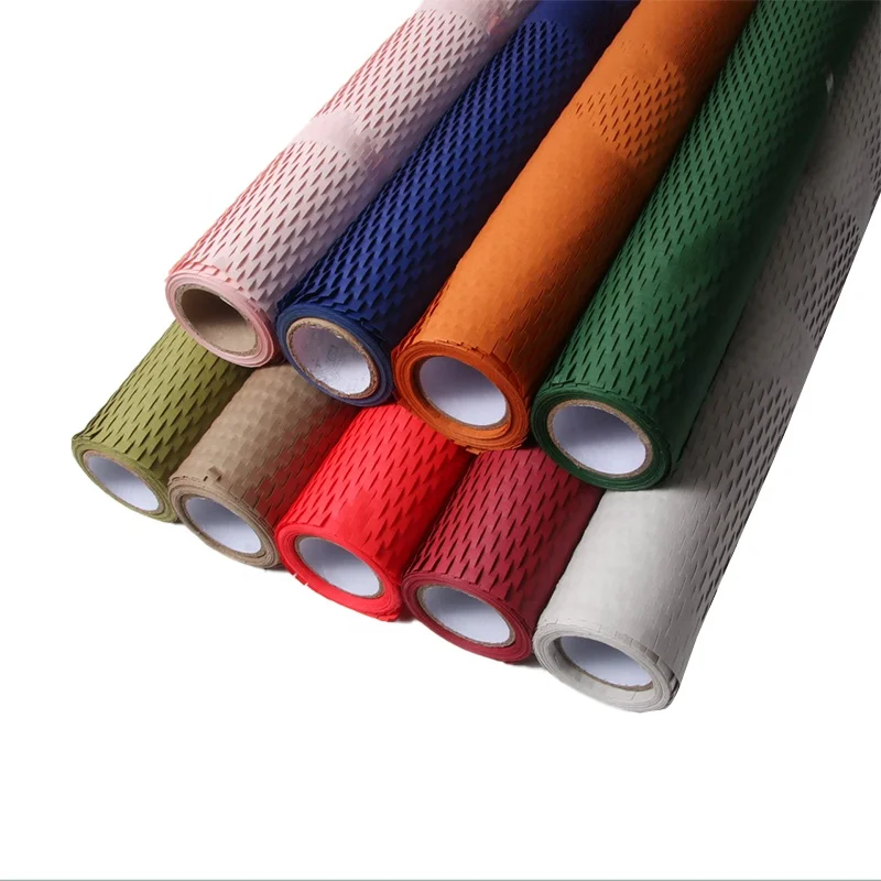 China Honeycomb Packing Paper Wrap Recycled Cushion Wrapping Roll  Manufacturer and Supplier