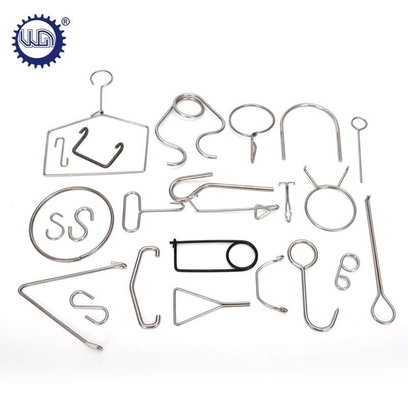 Custom Factory Wire Spring Hooks Stainless Steel Bracket Wire Forming Bending Spring Clips Buy