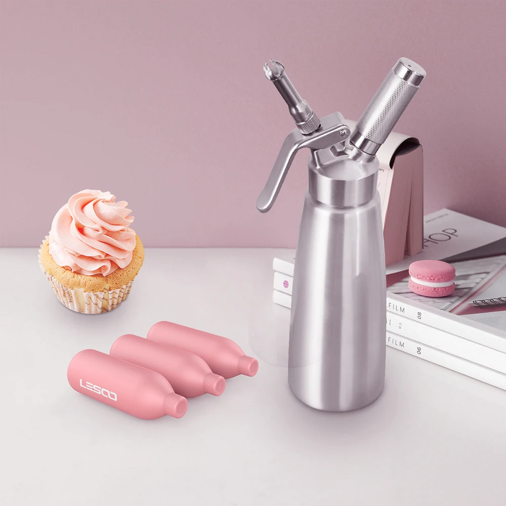 Lesoo Aluminum Whip Cream Cherger Dispenser Cream Whipper Buy Cream