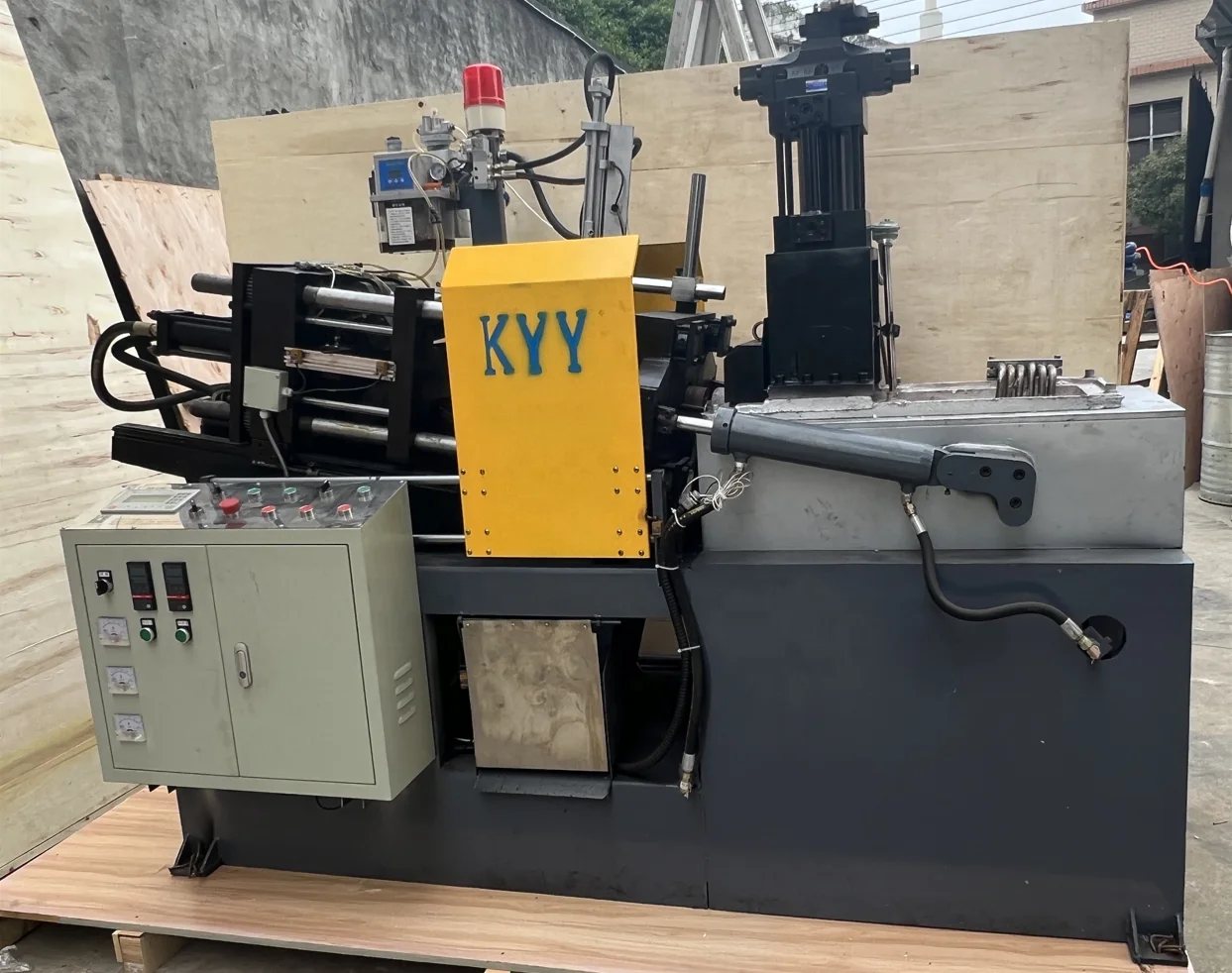 KYY Automatic Zipper Slider Machinery Zipper Puller Small Hardware Zinc Alloy Making Machine Hot Chamber Die Casting Machine