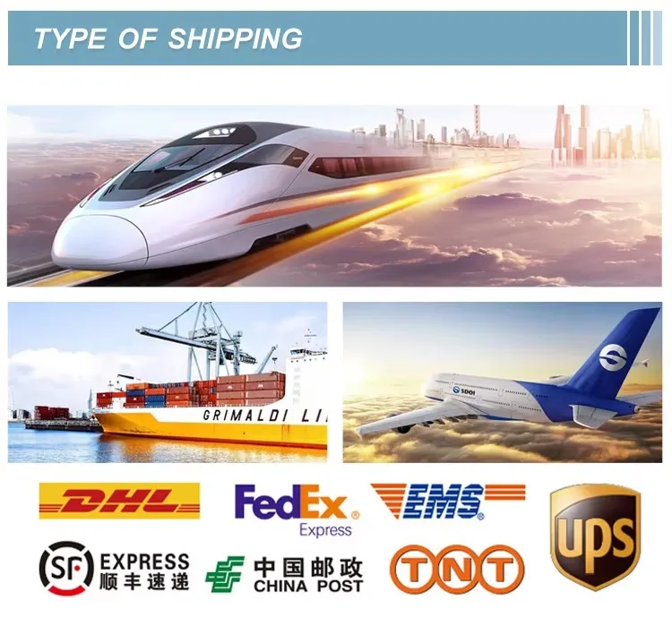 Packaging & shipping specifications