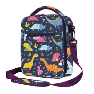 Kids Insulated Cooler Lunch Bag 2023 for Meal Manufacturer Supplier Thermal Unicorn Cartoon Children Cute Fashion
