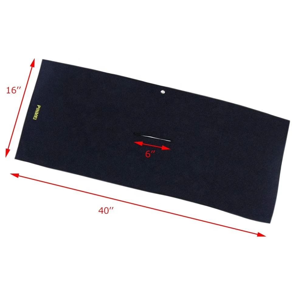 Легкое полотенце для гольфа из микрофибры большого размера супервпитывающее