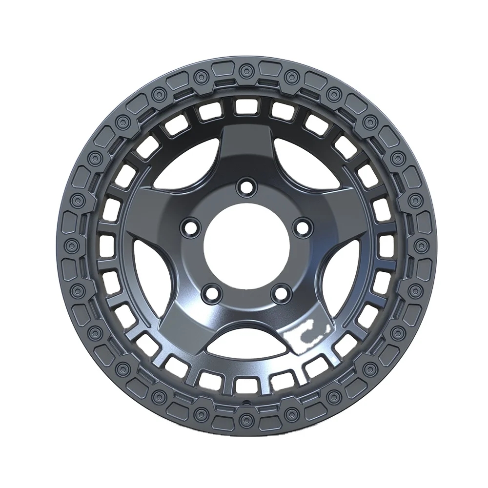 Dx249 2024 Factory New Design 17 Inch 5x100 Black Car Rim 4x4 - Buy ...