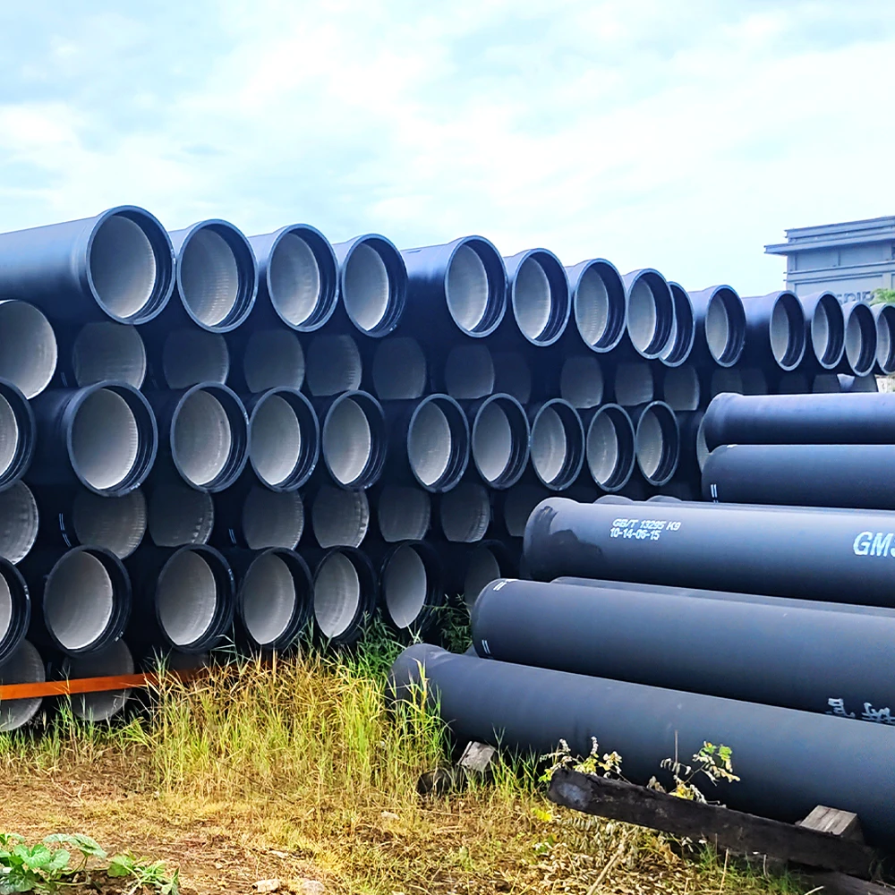 DN80-DN2600 K12 K9 K8 K7 Ductile Cast Iron Pipe round ISO 2531 Di Pipe with Bending Welding Processing Service Water Application supplier