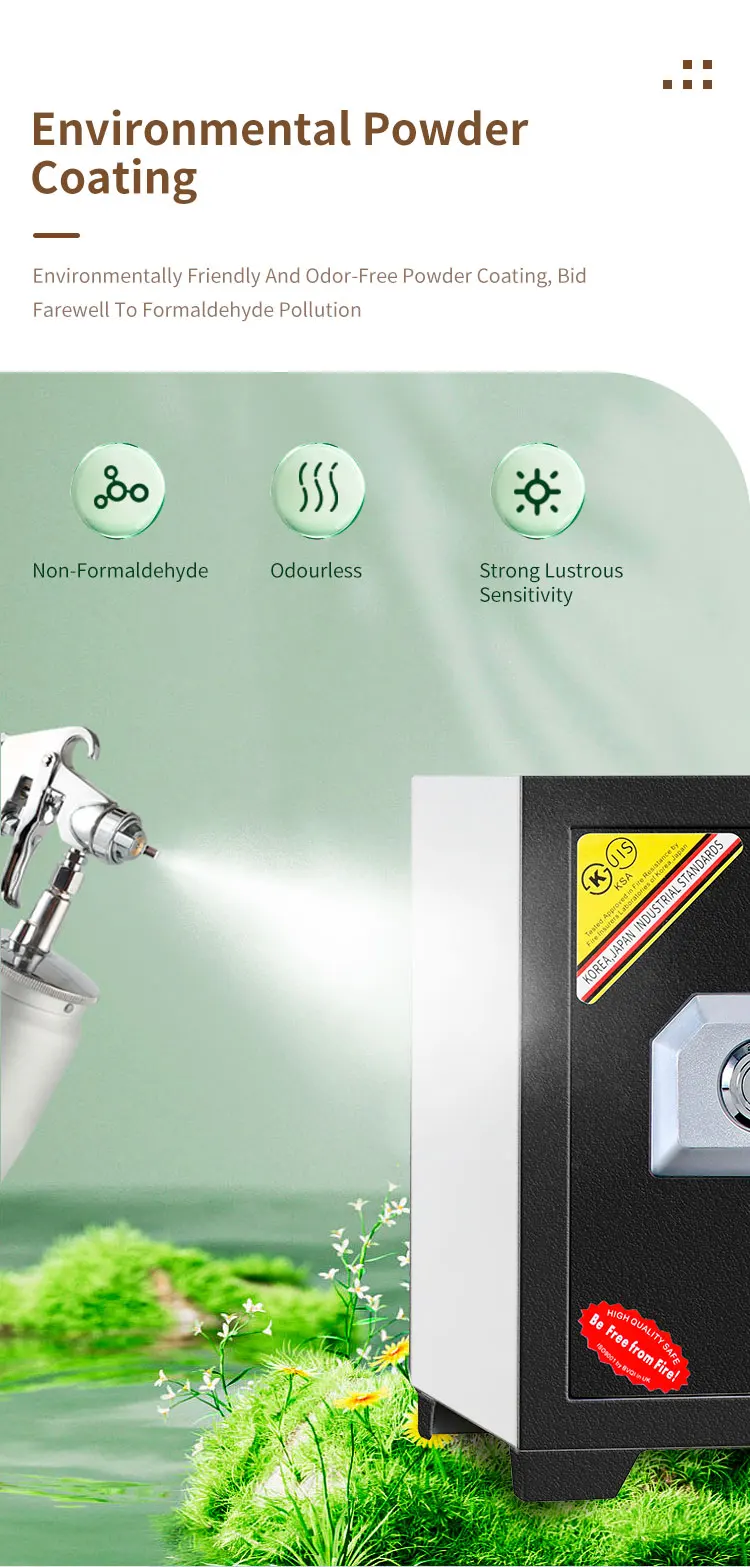 CEQSAFE Cajas De Seguridad Kluis Fuertesafer Money Coffre Large Fire Proof Safe Box factory