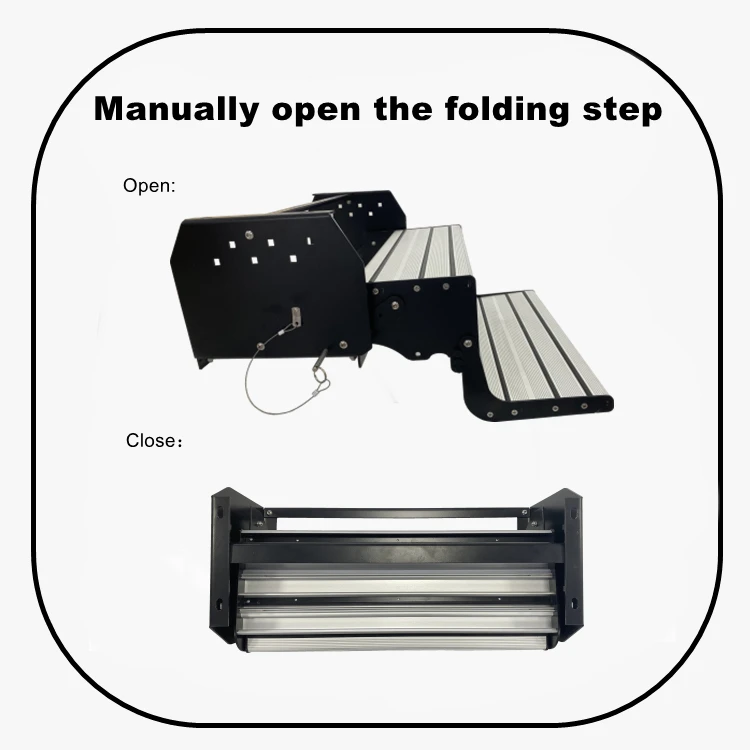 Telescopic Camper Trailer Side Steps - High Quality RV Access