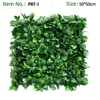 Large Glossy Dark Green Boxwood Grass Wall Panel