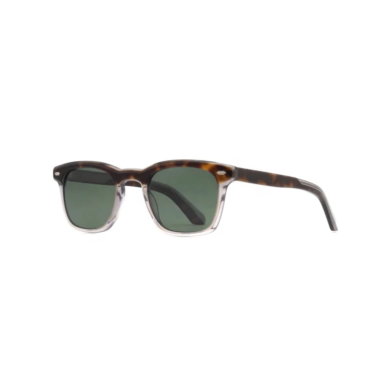 2025 High End Vintage Design Biodegradable UV400 ECO BIO Acetate Polarized Shades Sunglasses Lunettes De Soleil Gafas De Sol