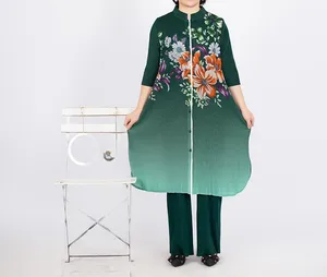 Fashion Printed Large-size Women's Suit Manufacturer - Wholesale in Stock - Miyake Pleated Suit