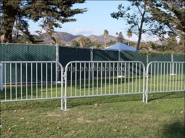 High Quality Barriers Steel Crowd Control Barrier Safety Barricade Fence details