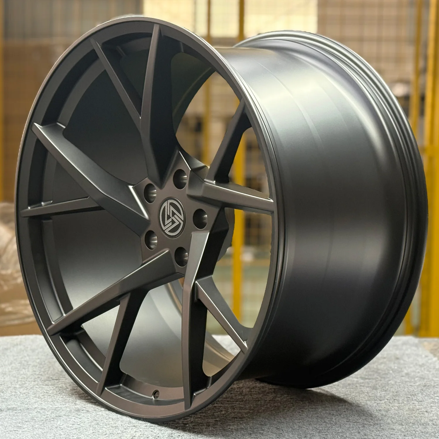 XL 1-Piece Monoblock Deep Dish Concave Alloy Wheels Car Rim Custom Forged Racing Car Wheel 5x114.3 5x120 5x112 Wheels - Image 5