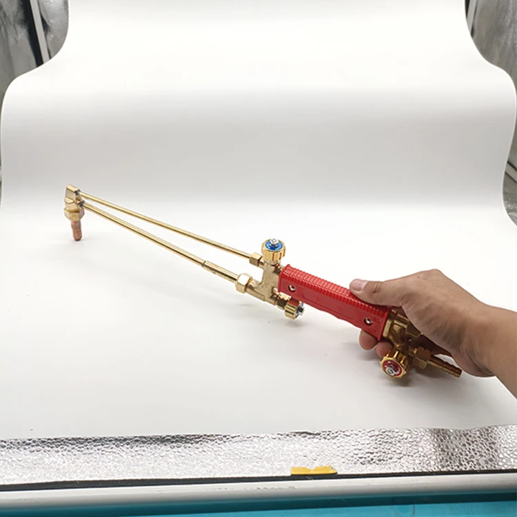 Brass Tube Oxyacetylene Mini Cutting Torch Welding Holder Gas Gun