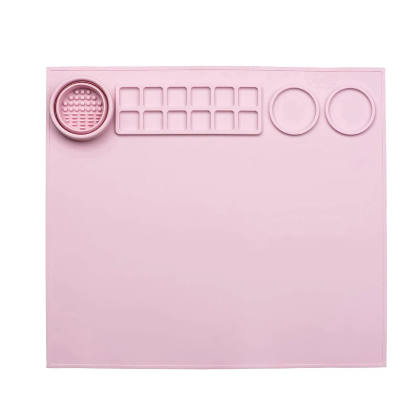 Силиконовый коврик для творчества, силиконовый антипригарный силиконовый лист для рисования с чашкой