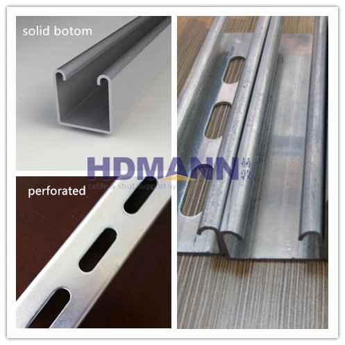 C E U L Certificated Support Metal Bracket Steel C Channel Unistrut
