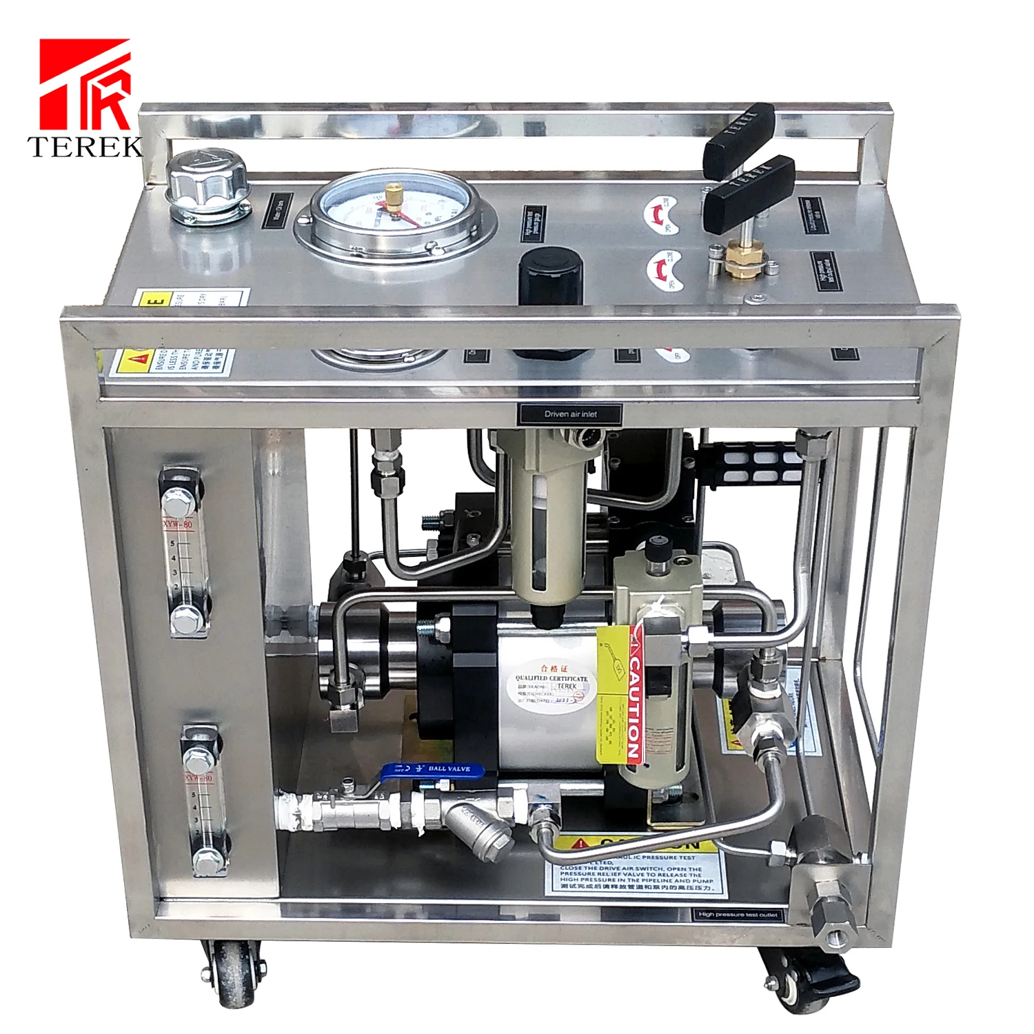TEREK Hydrostatic Pressure Test Unit Pipeline Hydro-Testing Equipment