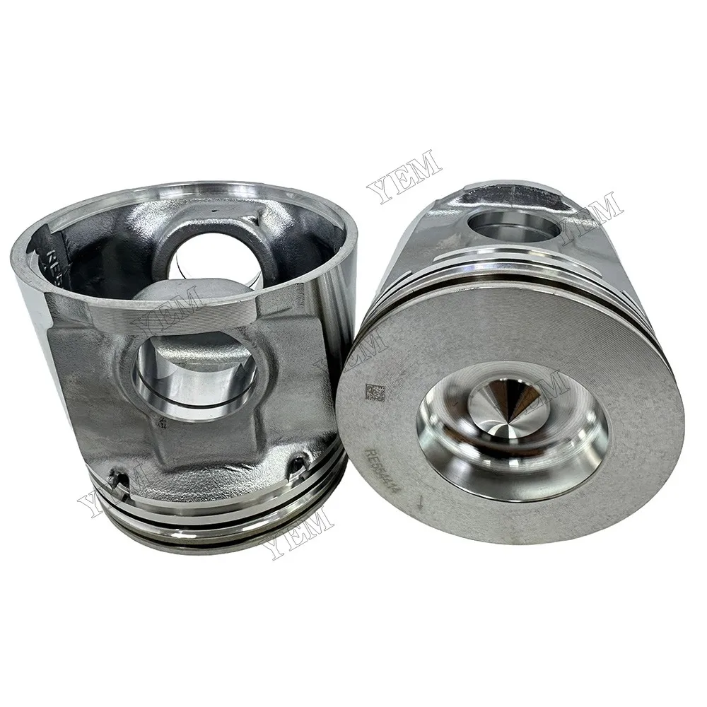 RE554414 Piston Kit for John Deere 4045 Aftermarket Engine Spare Parts 6