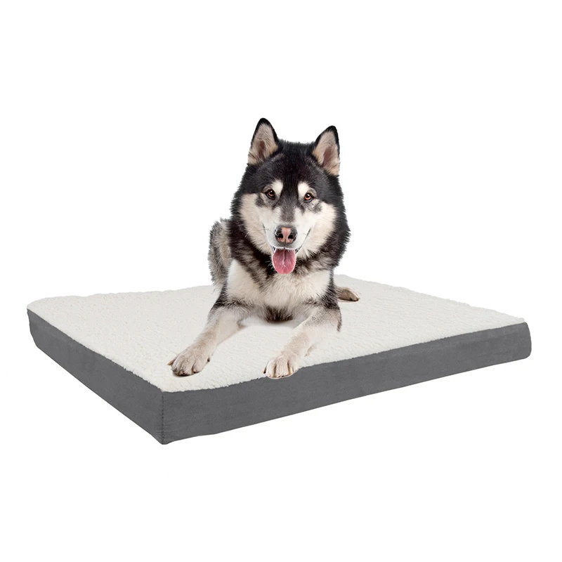 camas para perros anti-anxiety eco-friendly indestructible memory foam orthopedic cat dog crate bed pet cushion