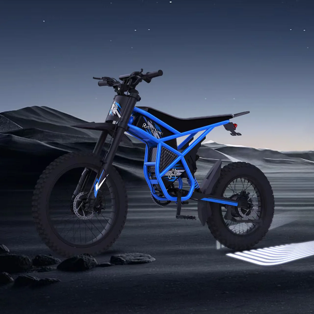 Epic Ready Stock GT73 Electric Bike with 2000w Motor and 25-inch Fat Tires - High-Speed Ebike for Adults - Image 6