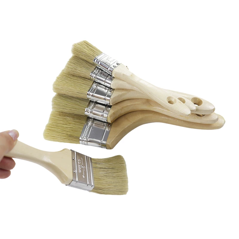 High Quality Custom Purdy Artist Painting Tools Wooden Handle Paint