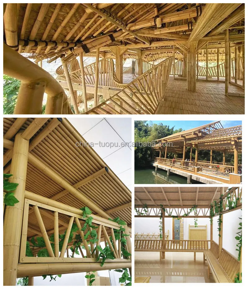 Aluminum Round Tubes Profile Strip Bamboo Pattern Decorative Fence Wall ...