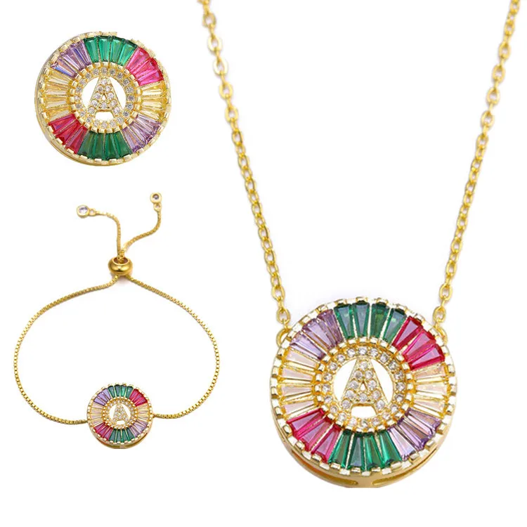 26 letra del alfabeto Encantos Colgante Accesorios Fabricación de Joyas PJ574 Set a-Z