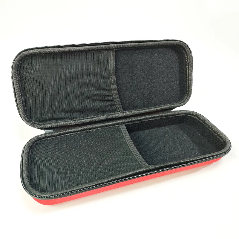 Popular Automatic Curling Iron Handbag Red Curler Storage Bag EVA Hair Tool Case With Elastic Bag factory