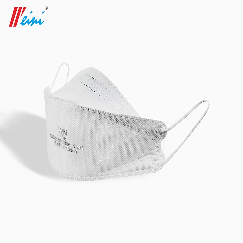 
Best Selling Mask Wholesaler KN95 Respirator In Fish-shaped 3 Filter Layers (958) 