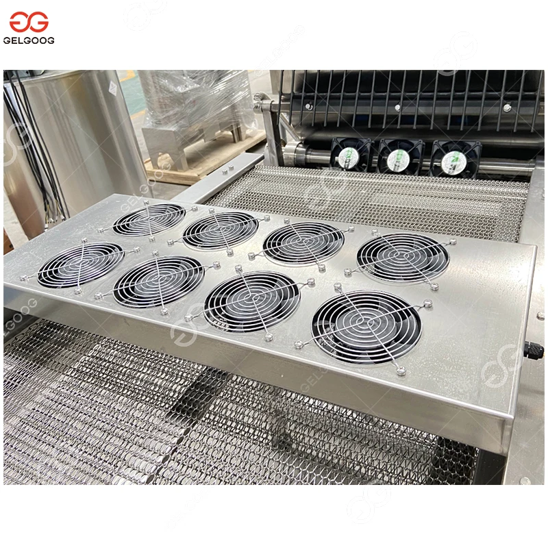 Gelgoog Automatic Samosa Dough Pastry Sheet Machinery Wrapper Spring Roll Skin Manufacturing Machine