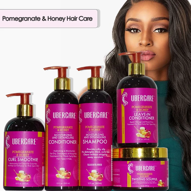 Factory Direct Supply Pomegranate & Honey Hair Shampoo And Conditioner
