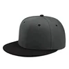 Gray hat-black brim