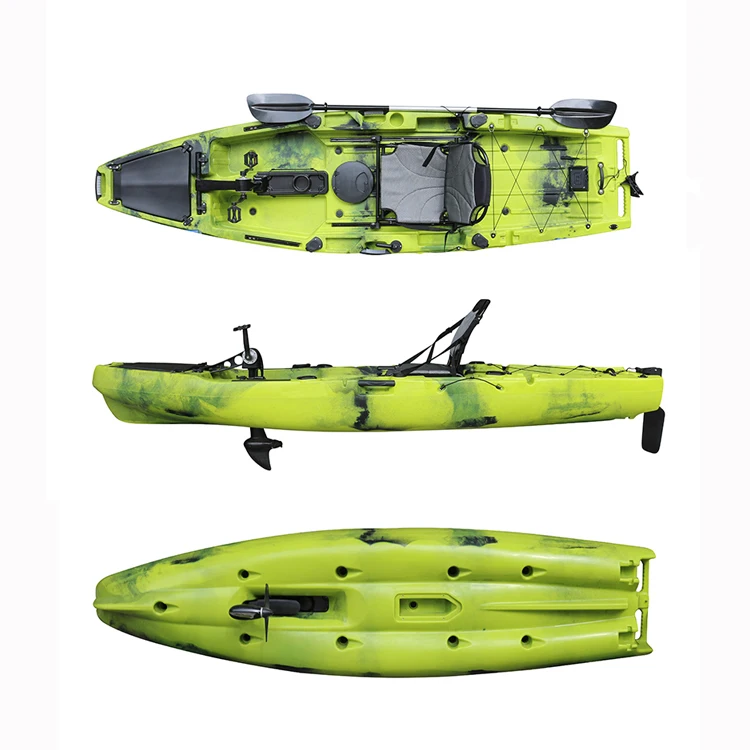 Hot Selling 11ft High Quality Wide And Stable Fishing Rotational Kayak