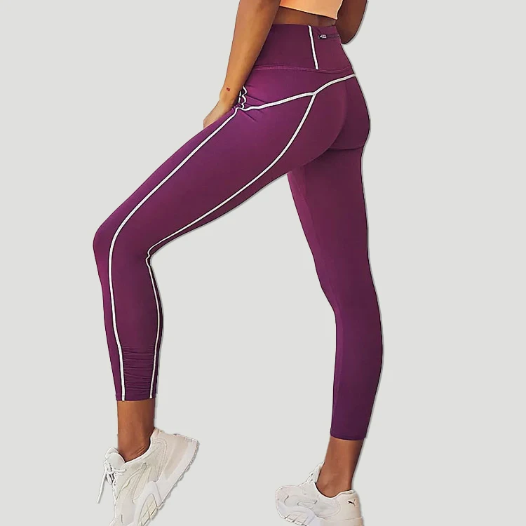 New Yoga Pants Breathable Yoga Leggings Running Pants Fitness Workout ...