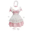 Pink [skirt, apron, bracelets, leg rings, neck ornaments, headdress]