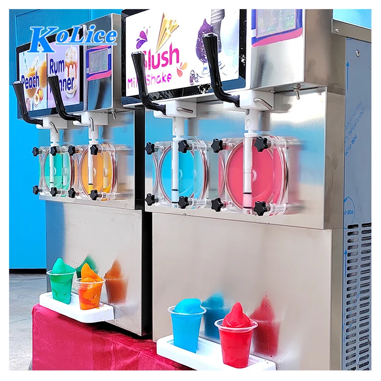 Commercial 2 Tank Margarita Frozen Drink Cheap Slush Machine For Sale